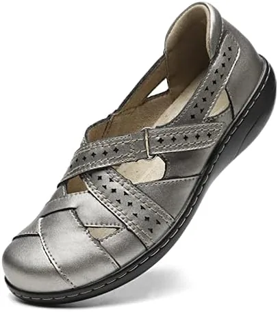 terrikat closed toe sandal loafers category